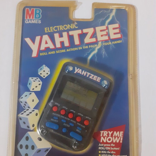 Electronic Yahtzee game (MB) 1995, sealed