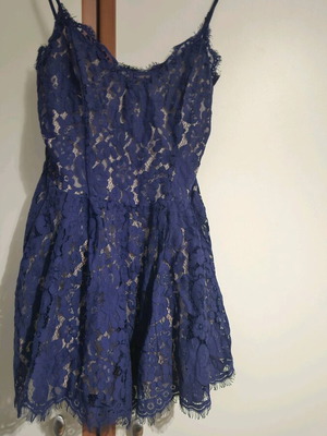 Lace sexy playsuit H&M σαν καινούργιο, μπλε, μέγεθος S
