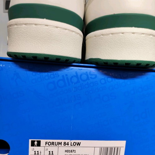 Adidas Forum men's leather sneakers in off white cream color new