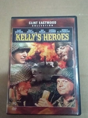 Kelly's Heroes DVD like new, action adventure, subtitles