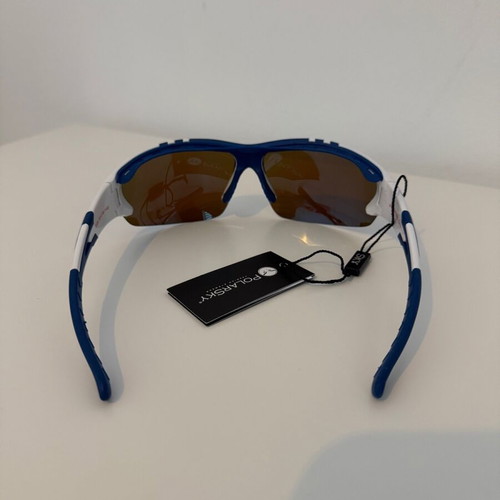 PolarSky Polarized Sports Sunglasses New White Blue