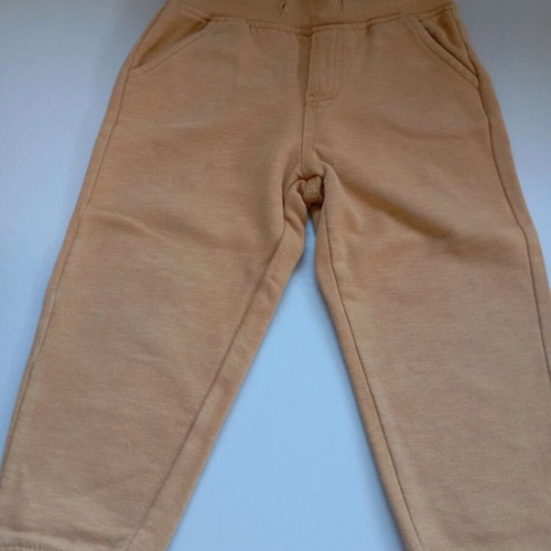 Orchestra sweatpants used, size 3, gray and orange