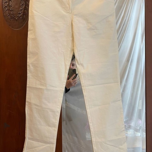 Cristina Effe Haut Couture women's pants new, cotton and elastane