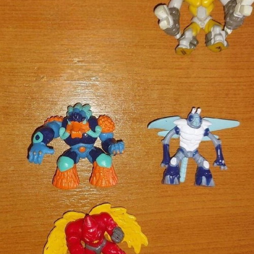 Gormiti figures used, authentic set