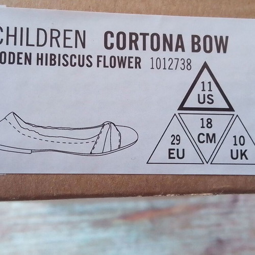 Keen Hibiscus Flower Ballerina Shoes new, size 29, red