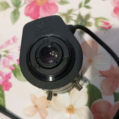 CCTV CCD camera with Samsung 10-50mm CS mount lens used
