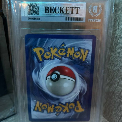 Pokémon Dark Charmeleon 1st Edition Team Rocket card mint graded by Beckett