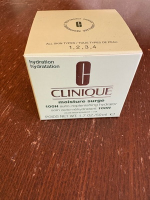 Clinique cream container used