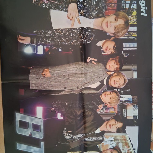 Justin Bieber / BTS giant poster, new