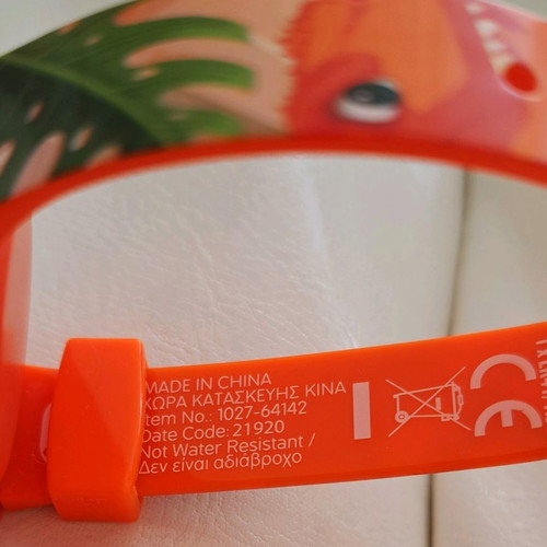 Kids watch used with battery