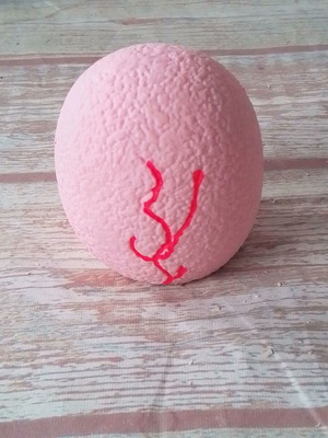 Funny Pop Out Dinosaur Squeeze Egg like new