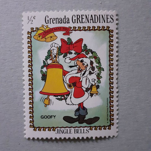 Walt Disney Jingle Belles 1983 Stamp Set 6 Mint Never Hinged