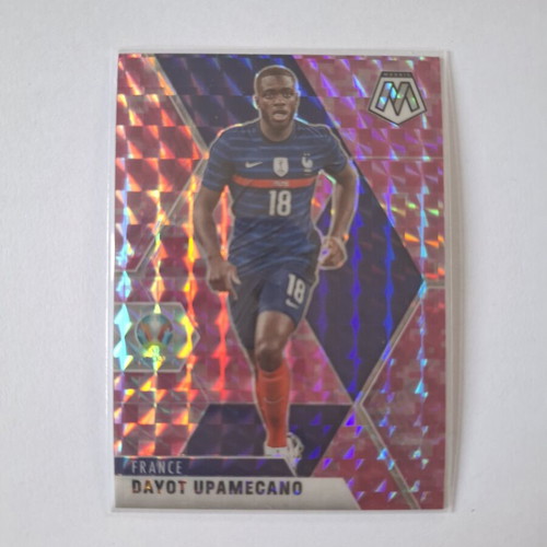 Panini Mosaic UEFA Euro Soccer 2021 Dayot Upamecano Pink Mosaic new