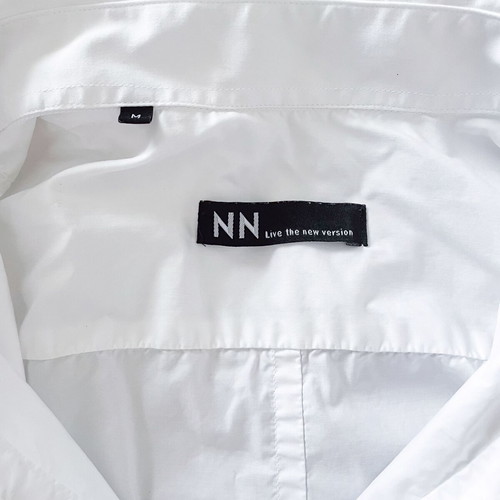 New Name White Shirt Medium used