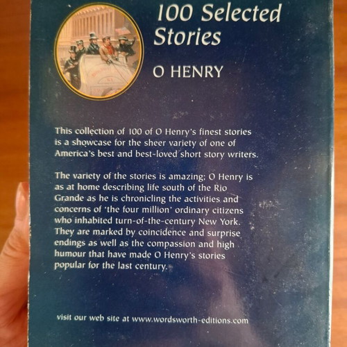 O Henry 100 Selected Stories book new, English