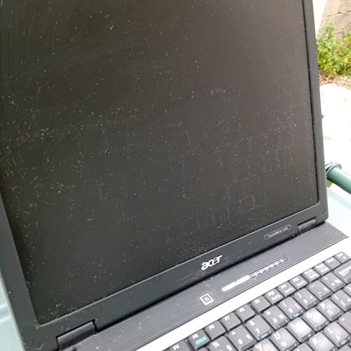 Acer laptop used for parts, as is not working