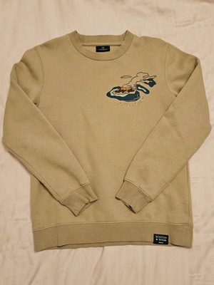 Μπλούζα φούτερ Scotch & Soda με καλοκαιρινό σχέδιο, σαν καινούργιο