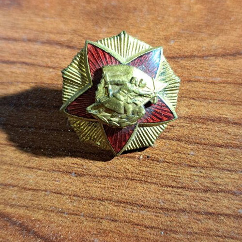 Honorary cap badge of Yugoslav Partisan veterans WWII