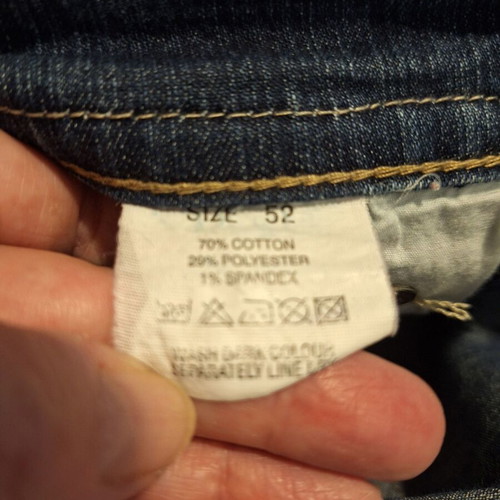 Mia women's jeans size 52 like new with decorative stitching