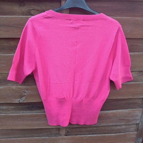 Cardigan Promod like new, size S, fuchsia