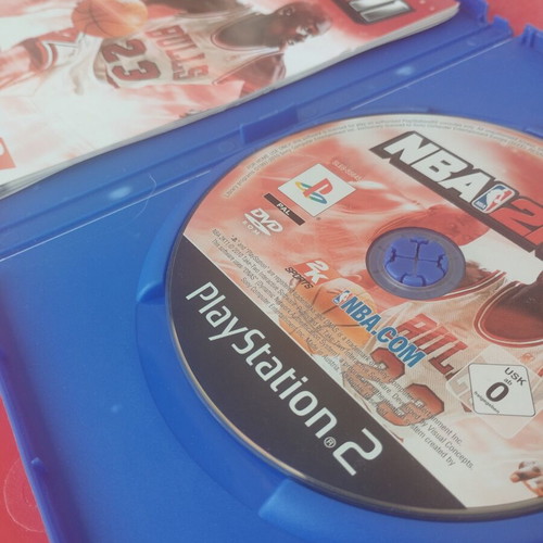 NBA 2K11 and Pro Evolution Soccer 2010 PS2 games used, sports