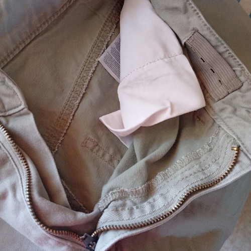 Destination cargo pants like new, size 15 years, gray beige