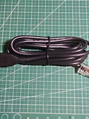 USB to RJ11/RJ12 Cable new, for phone-type connections