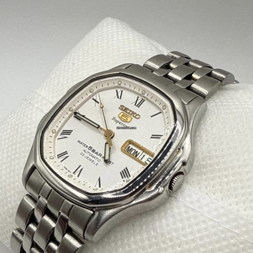 Seiko 5 Superior SKZ035 Whirlpool Dial Automatic Watch used