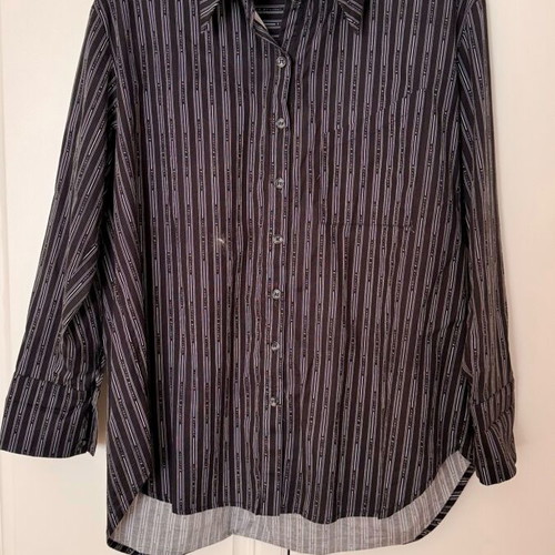 Mallory The Label striped shirt size M like new