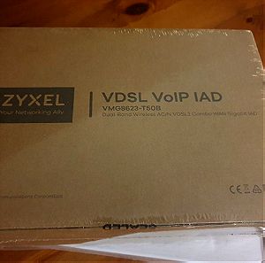 Στο κουτί τους (Πακέτο) -Modem Router Zyxel VMG8623-T50B, κατάλληλο για οπτική ίνα και ZTE ZXHN H267A