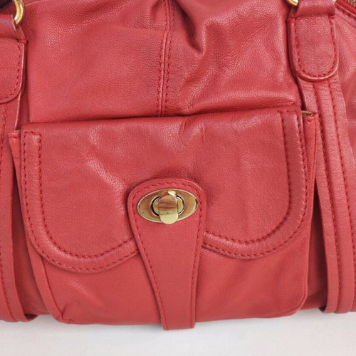 Leather bag French Connection shoulder coral like new