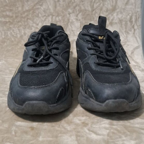 District75 FSN High STP 25-12050104-071 Athletic Shoes size 41 black and gold like new