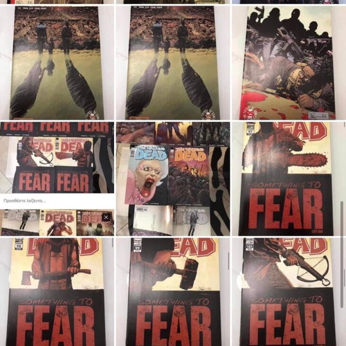 Walking Dead set of 78 new comics with rare variants and specials