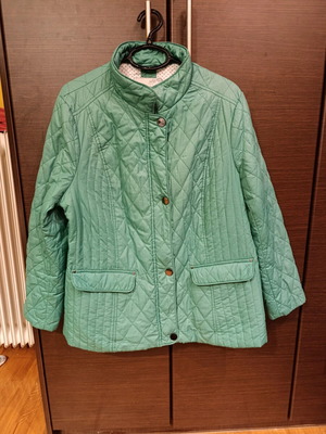 Canda quilted jacket spring autumn new green