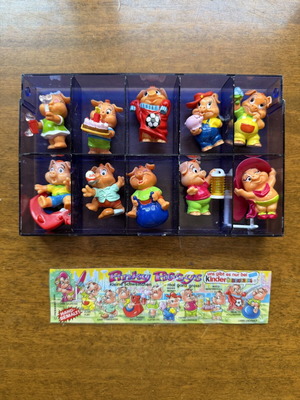 Kinder Surprise Pinky Piggys πλήρης συλλογή 2000 φιγούρες μεταχειρισμένες