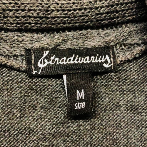 Stradivarius cardigan used, gray, size M/L