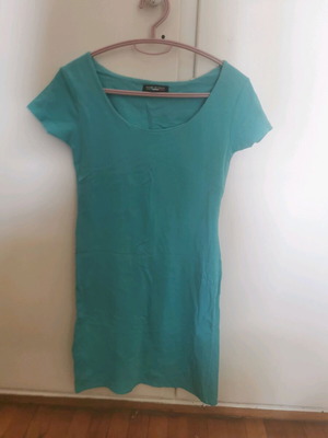 Turquoise mini dress like new