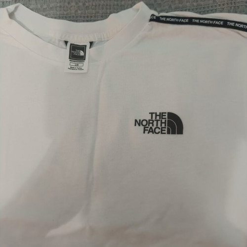 The North Face white T-shirt, size L