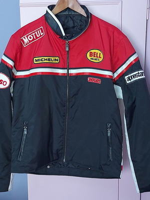 JH Design Jacket with Motorcycle Logos new, size XL