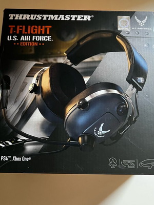 Thrustmaster T.Flight U.S. Air Force Edition Over Ear Gaming Headset like new, wired