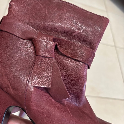 Les Lolitas women's boots size 36 used, red