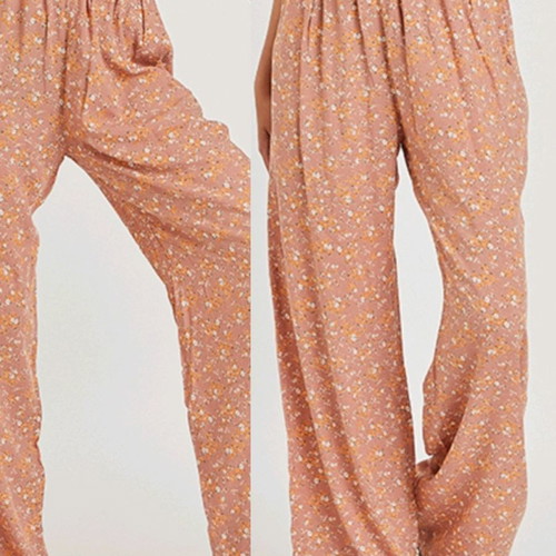 Wide Leg Pants new one size airy with elastic waist and pockets