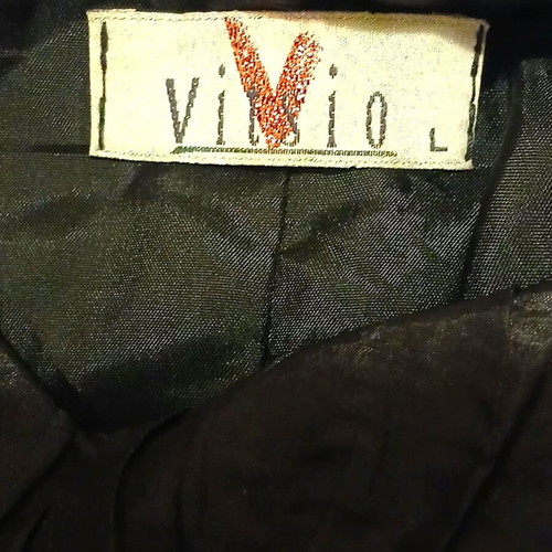 Vitsio evening dress made of taffeta like new, black, size L
