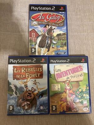 Disney και Kids PlayStation 2 PS2 PAL πακέτο μεταχειρισμένο, παιχνίδια δράσης
