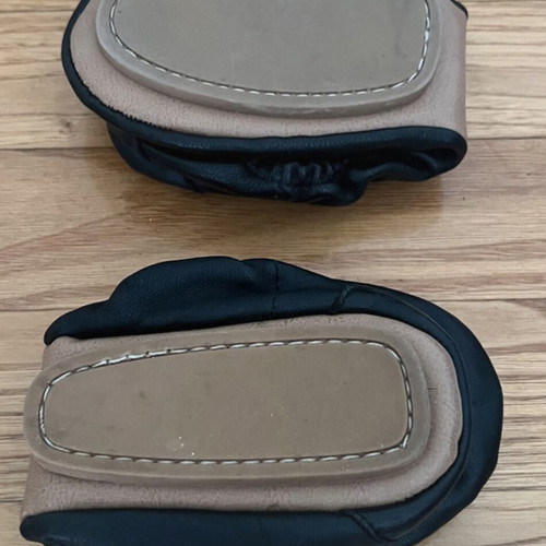 Ballet flats size 37 like new, black, foldable
