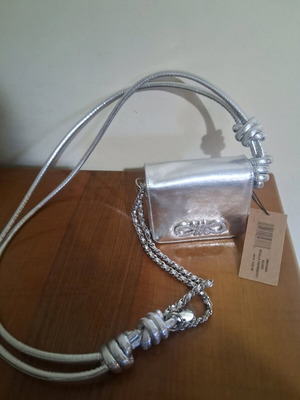 Steve Madden shoulder bag new, silver