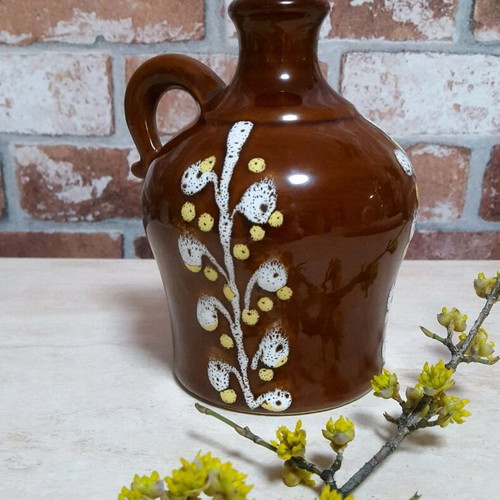 Gmundner Keramik Austria vase like new, hand-painted