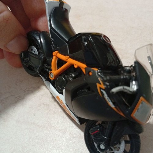 Large displacement motorcycle miniature toy used