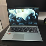 Asus Vivobook Go 15 E1504F laptop used, Ryzen 5 7520U, 8GB RAM, 512GB SSD