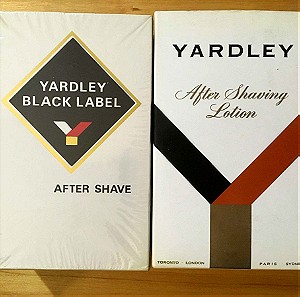 Yardley Black Label After Shave & Shaving Lotion